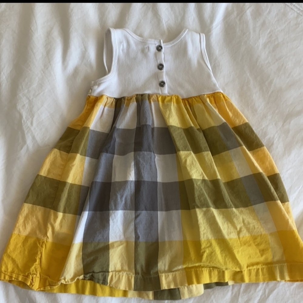 Girl burberry summer dress